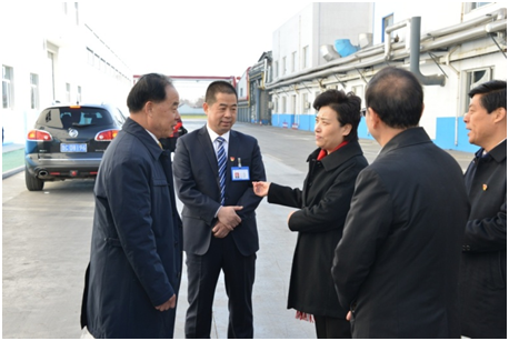 山東省委常委、統(tǒng)戰(zhàn)部部長邢善萍到齊峰調(diào)研